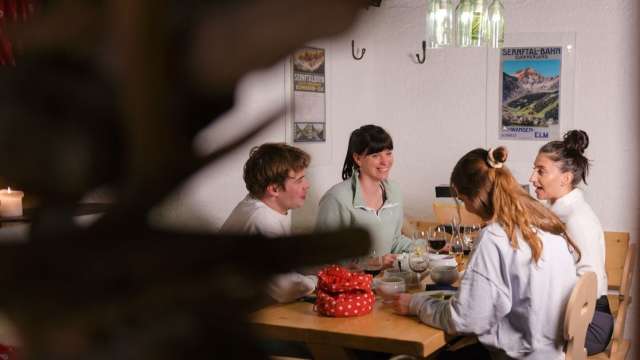 Winterzauber in der Munggä Hüttä für Einzelpersonen